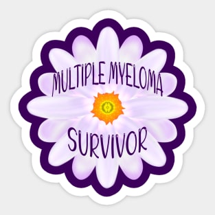 Multiple Myeloma Survivor Sticker